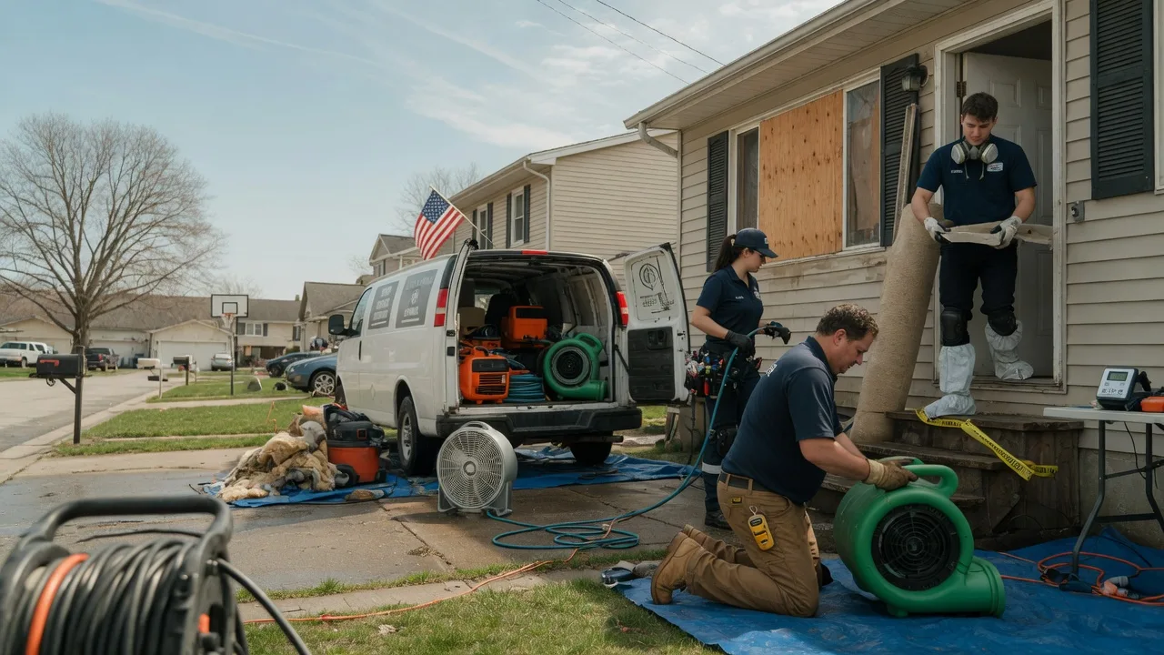 Water Damage Restoration in Leon, WV near me